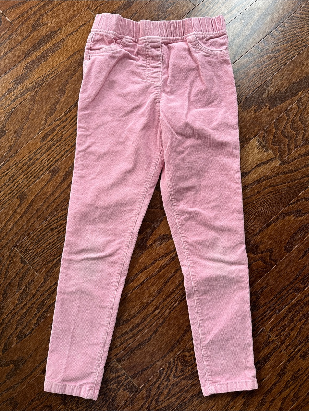 Mini Boden Girls' Pink Stretch Pull-On Cord Pants